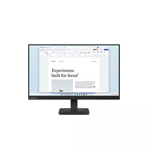 Lenovo L24-4e 23.8 Inch 100Hz Full HD IPS Monitor (Black)