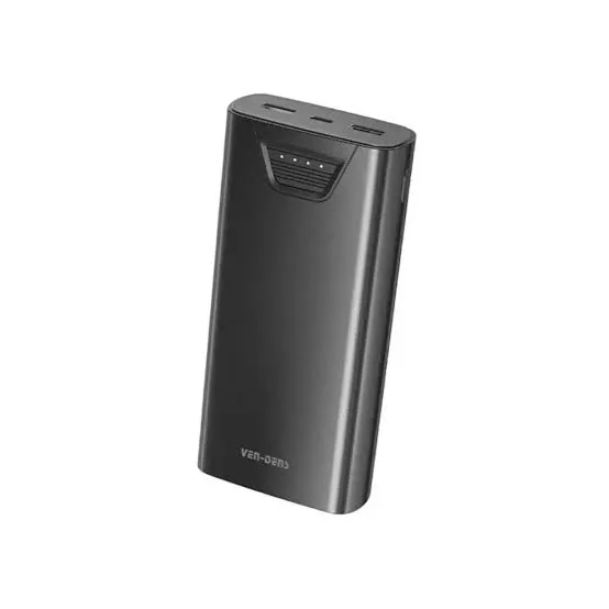 VEN-DENS VD-PB042 20000mAh Multi-Port Power Bank with Wireless Charging & Dual USB Output