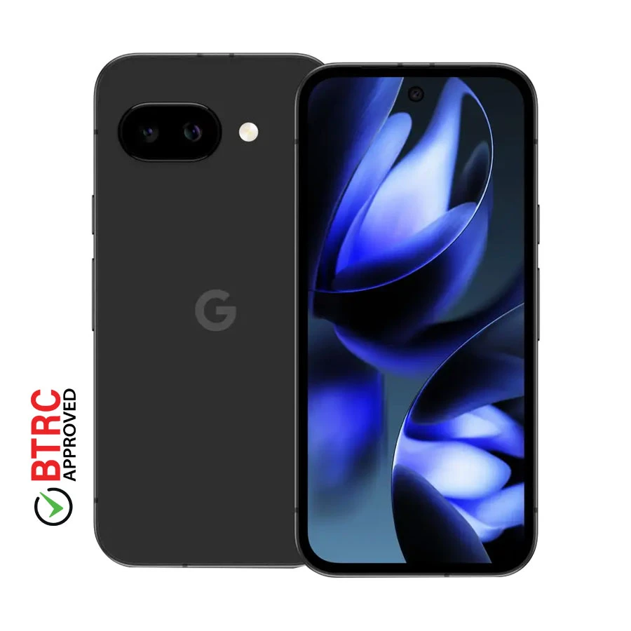 Google Pixel 9a 8GB RAM, 128GB ROM Obsidian Smartphone (Single Physical Sim & Single eSim)