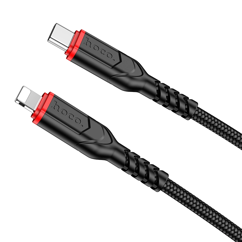 X59 20W Type-C to Lightning Fast Charging Cable | 1m Nylon Braided | PD Support