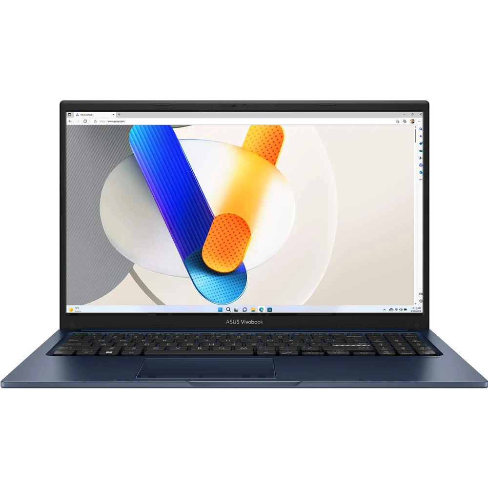 ASUS VivoBook 15 X1504VA Intel Core 5 120U 8GB RAM 512GB SSD 15.6 Inch FHD Display Quiet Blue Laptop