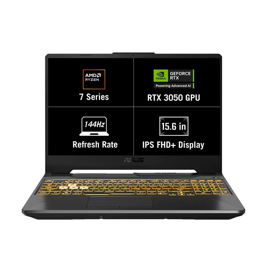 ASUS TUF Gaming A15 FA506NCQ AMD Ryzen 7 170 16GB RAM 512GB SSD 15.6 Inch FHD Graphite Black Gaming Laptop
