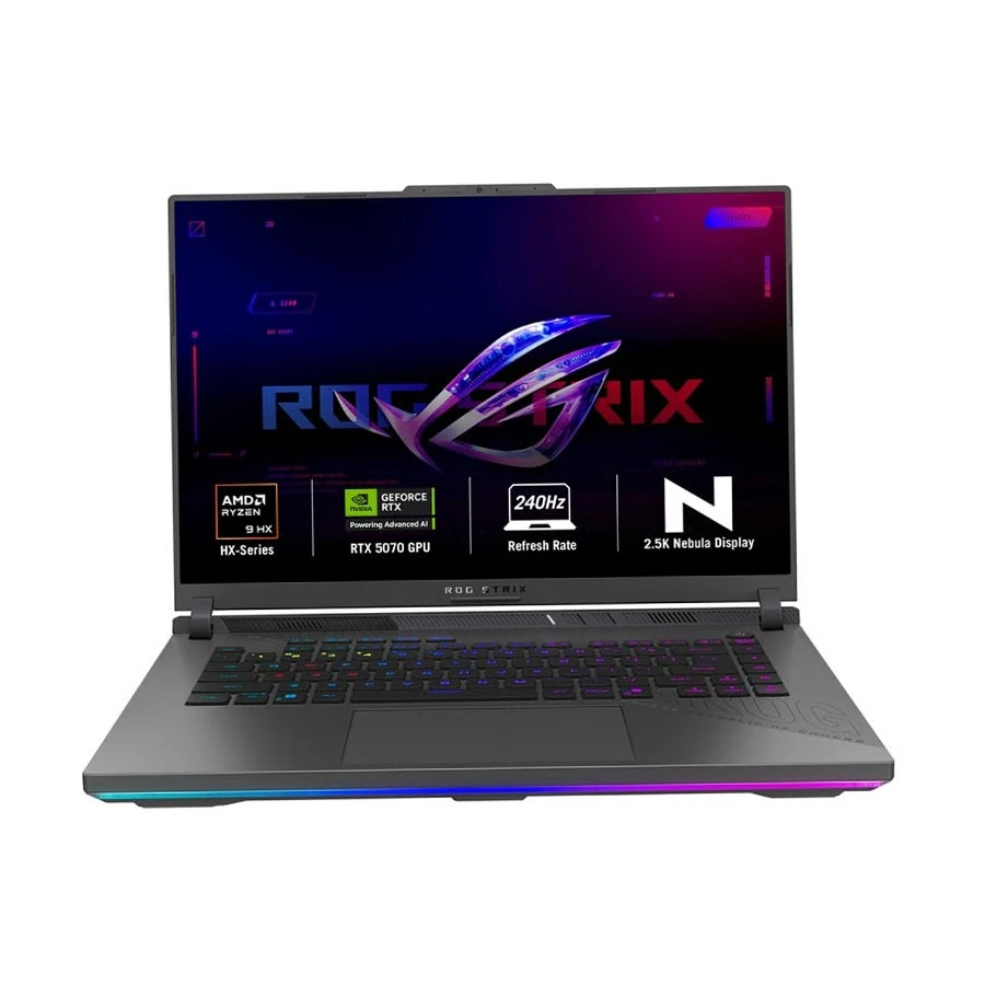 Asus ROG Strix G16 G614PP AMD Ryzen 9 8940HX 16GB RAM 1TB SSD 16 Inch 2.5K QHD+ Display Eclipse Gray Gaming Laptop