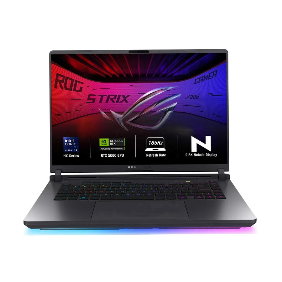 ASUS ROG Strix G16 G615LM Intel Core Ultra 9 275HX 16GB RAM 1TB SSD 16 Inch FHD+ WUXGA Display Copilot & AI Optimized Volt Green Gaming Laptop