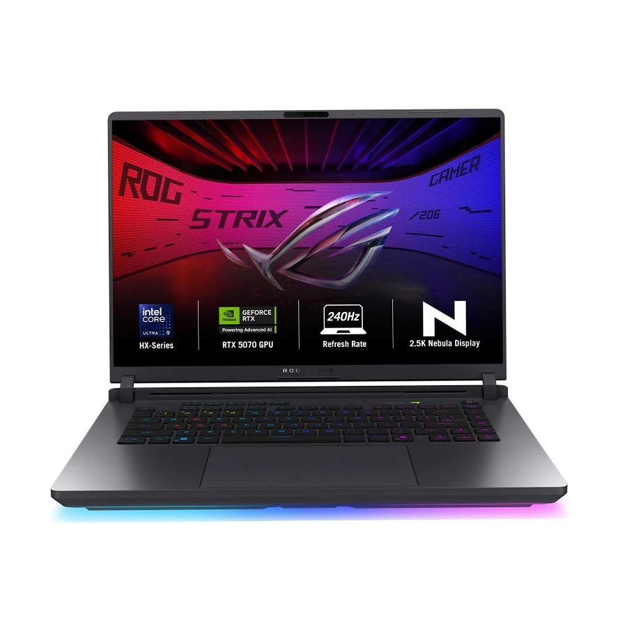 ASUS ROG Strix G16 G615LP Intel Core Ultra 9 275HX 32GB RAM 1TB SSD 16 Inch 2.5K QHD+ WQXGA Display Copilot & AI Optimized Volt Green Gaming Laptop