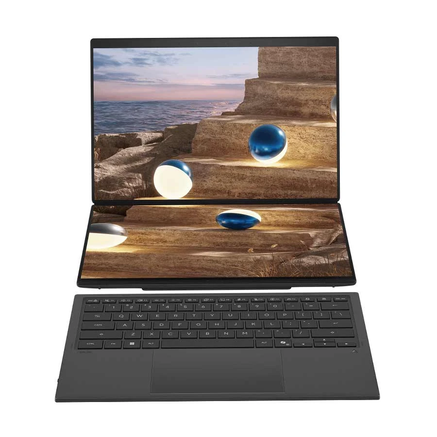 ASUS Zenbook Duo UX8407AA Core Ultra X7 358H 32GB RAM 1TB SSD Dual 14 Inch 3K Touch OLED Moher Gray Laptop