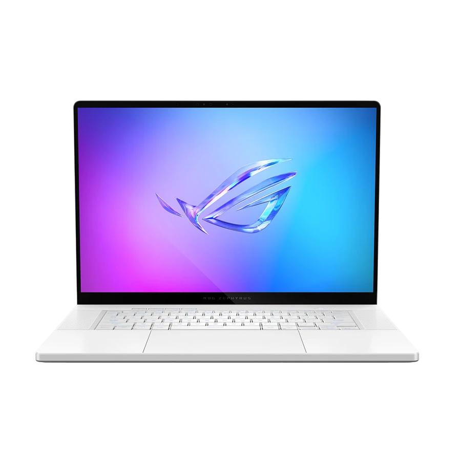Asus ROG Zephyrus G16 GU605CR Series 2 Intel Core Ultra 9 285H 32GB RAM 1TB SSD 16 Inch 2.5K QHD+ WQXGA Display AI Optimized Platinum White Gaming Laptop