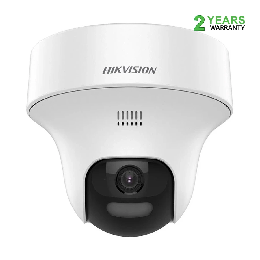 Hikvision DS-2CE70K0T-PTLTS (2.8mm) (5.0MP) 3K Smart Hybrid Light Two Way Audio Fixed PT Turret CC Camera
