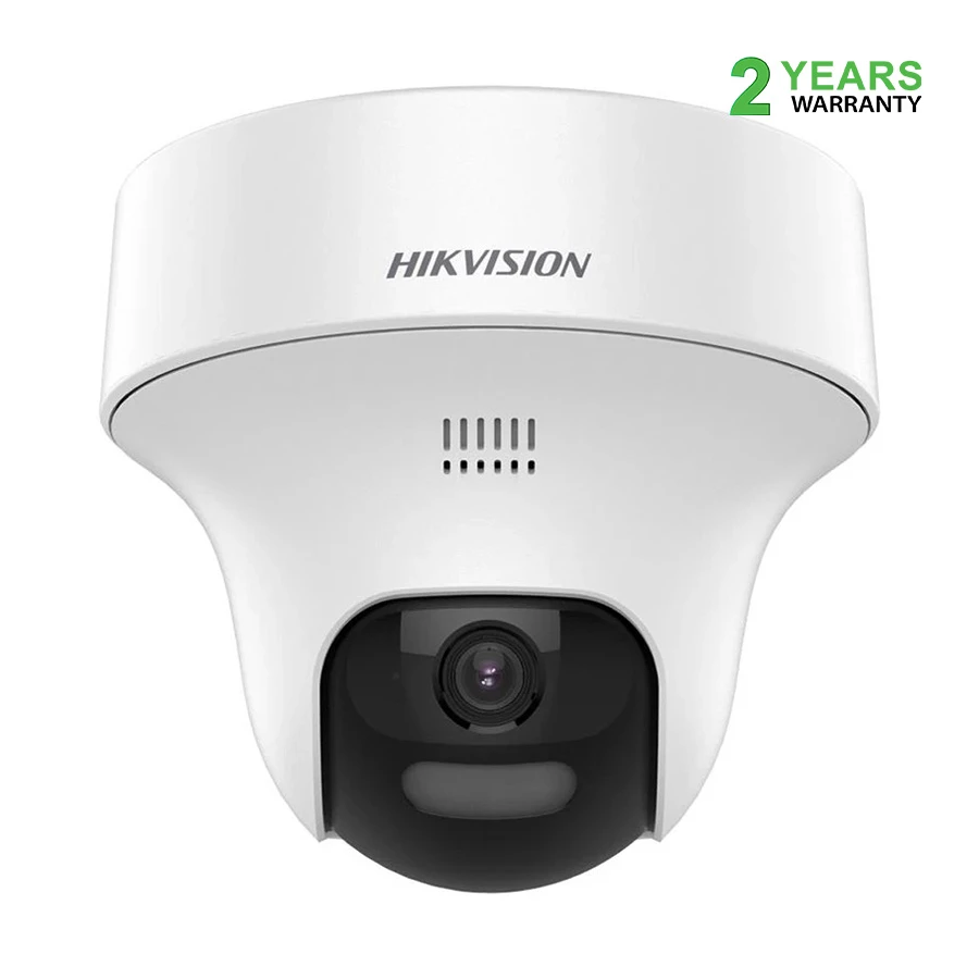 Hikvision DS-2CE70D0T-PTLXTS (2.8mm) (2.0MP) Two Way Audio & Siren Fixed PT Dome CC Camera