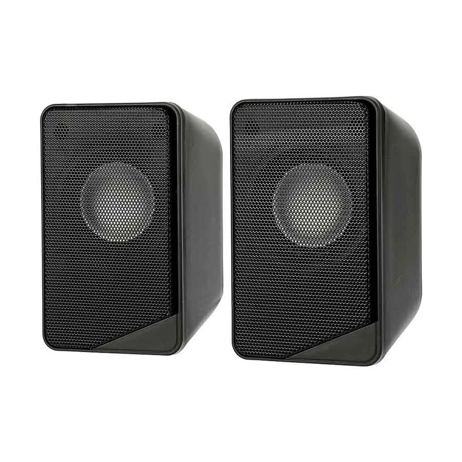 T-WOLF S2 2:0 Wired Black Multimedia Speaker