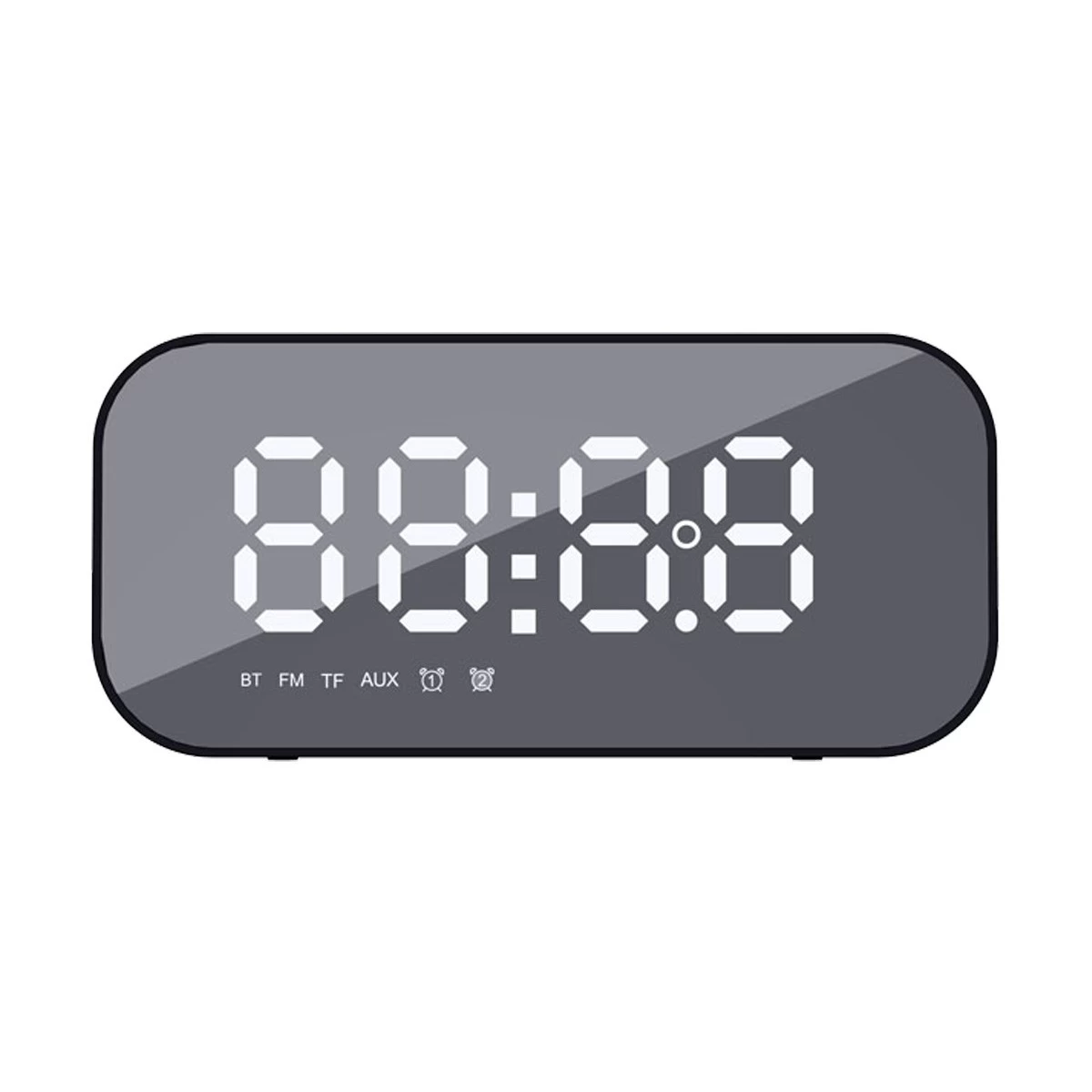 Havit M3 Alarm Clock Bluetooth Black Speaker (Micro USB)