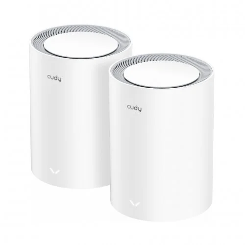 Cudy M1800 AX1800 Dual Band Mesh Router (2 Pack)