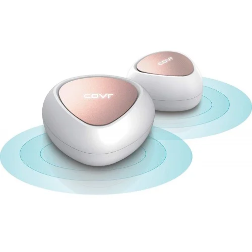 D-Link COVR-C1202 (2 Pack) AC1200 Wireless Dual-Band Whole Home Wi-Fi System (Without Antenna)