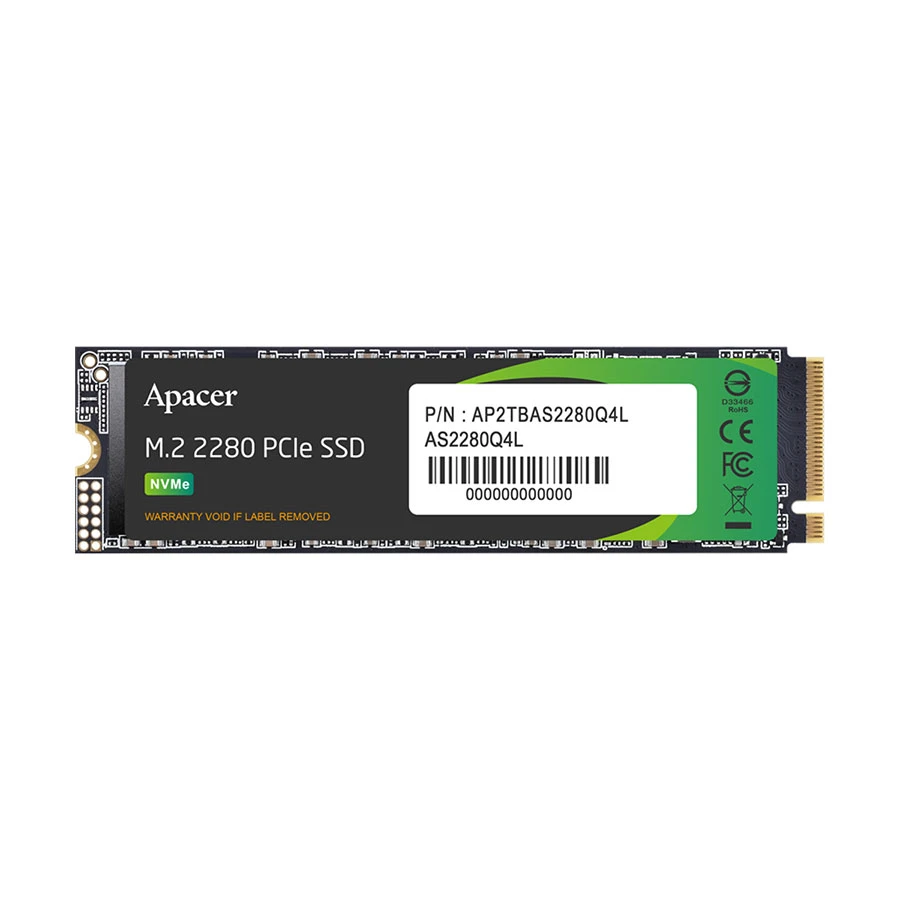 Apacer AS2280Q4L 512GB M.2 2280 Internal SSD #AP512GAS2280Q4L-1