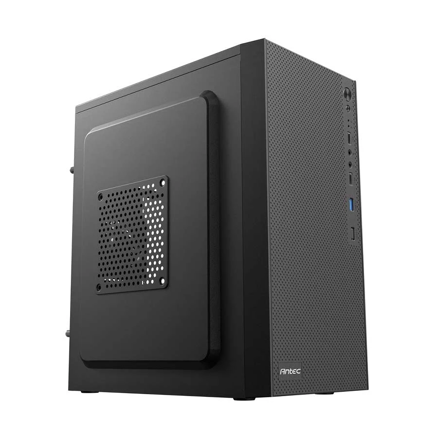 Antec ST10M Mini Tower Black Micro-ATX Desktop Case