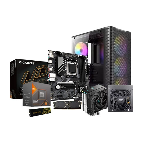 AMD Ryzen 5 8600G Gigabyte B650MK Motherboard 16GB RAM 500GB Gaming PC