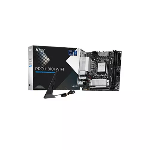 MSI PRO H810I WIFI Intel DDR5 Mini-ITX Motherboard