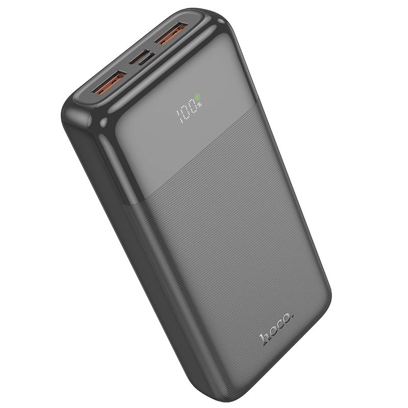 Hoco J121A Fast 22.5W+PD20W Fully Compatible Power Bank with Digital Display (20000mAh)
