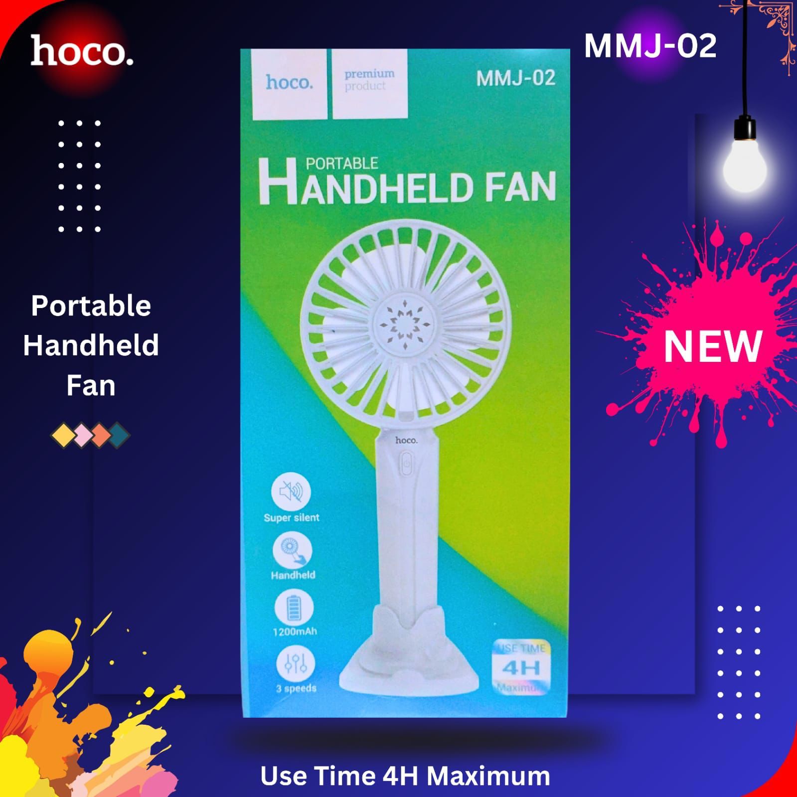 Hoco MMJ02 Portable Handled Fan