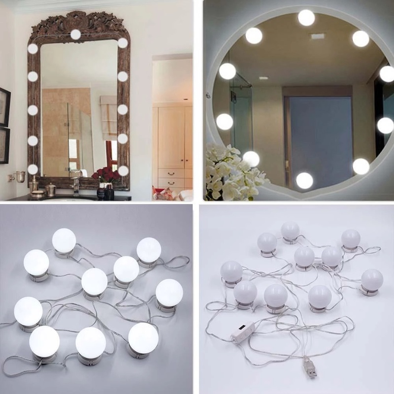 Vanity Mirror Makeup LED Light - Multicolor