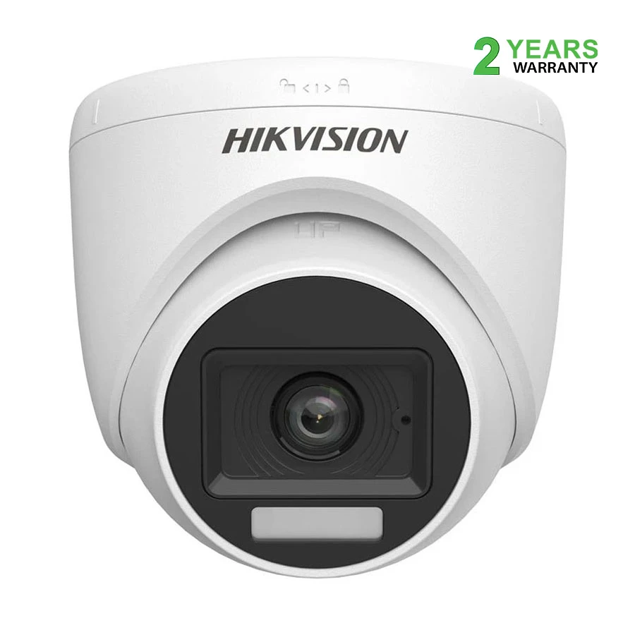 Hikvision DS-2CE76D0T-LPFS (2.8mm) (2.0MP) Color Dome CC Camera (Built in Audio)