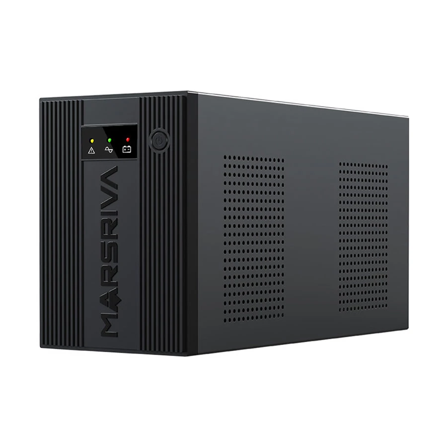 MARSRIVA MR-UF3000 3000VA Smart Line Interactive Offline UPS with Metal Body (3 Port)