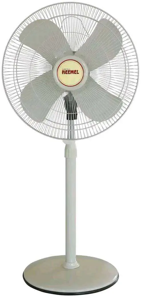 Heemel Stand Fan 18 Inch (heavy duty) - Off White