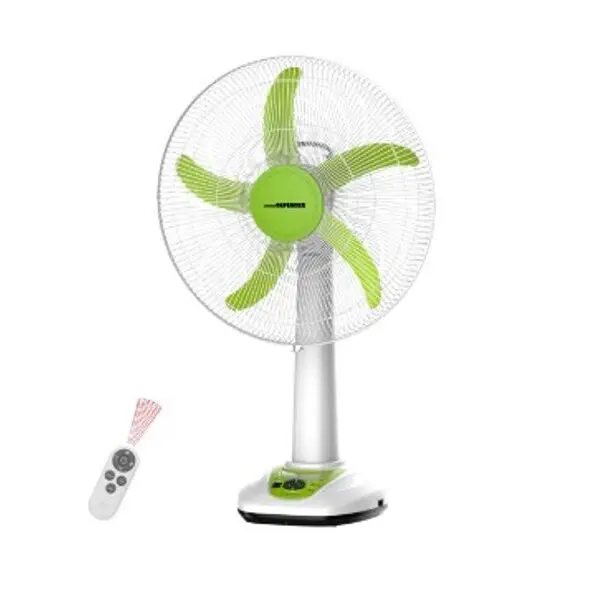 Defender | Kennedi (NH-3938RS) 18 inch AC/DC Full stand Remote Control Rechargeable fan - Multicolor