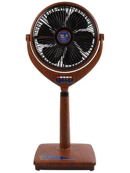 PAK Louvre Pedestal Fan Remote Control - wood