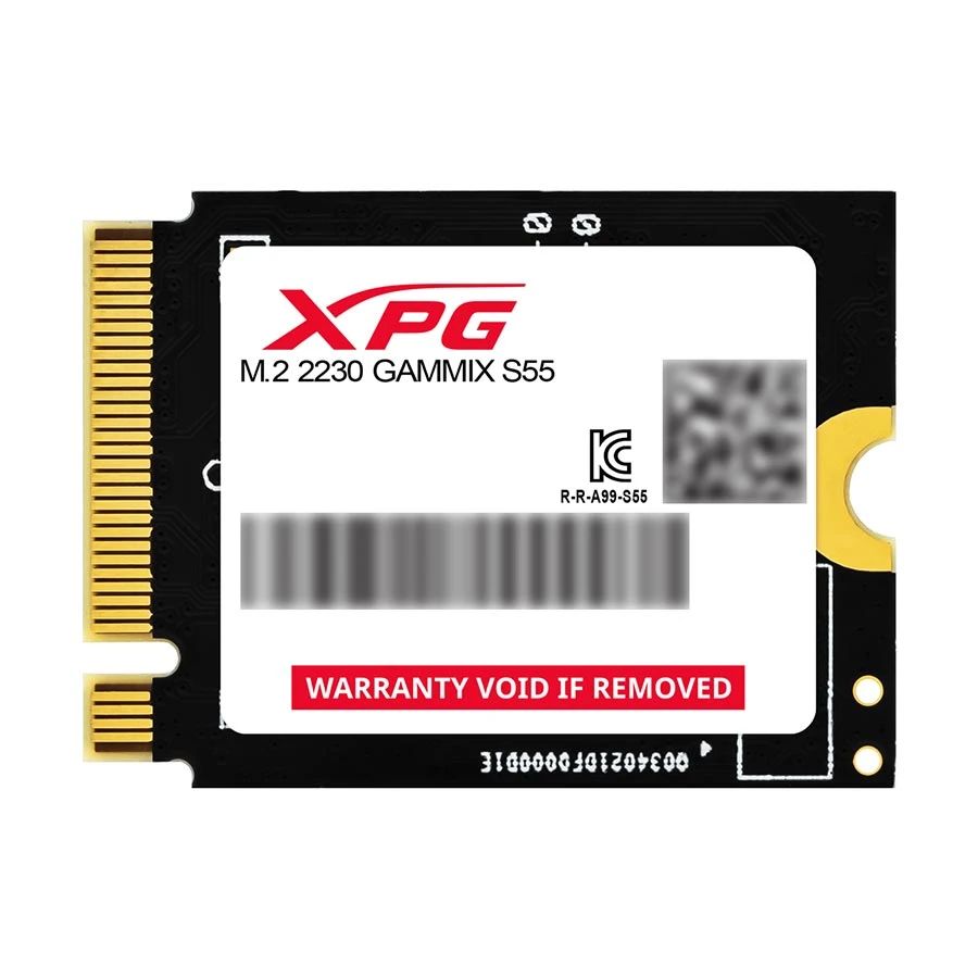 ADATA XPG Gammix S55 1TB M.2 2230 NVMe PCIe Gen4x4 SSD #GAMMIXS55-1T-C