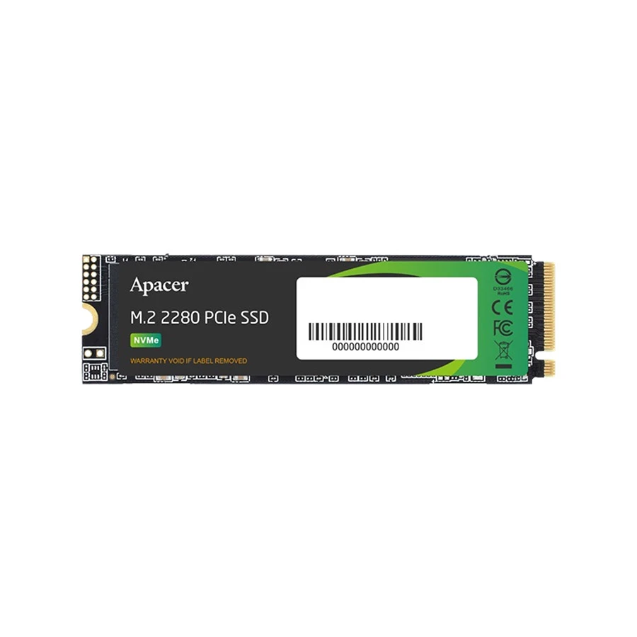 Apacer AS2280Q4U 512GB M.2 2280 NVMe PCIe Gen4 x4 Internal SSD #AP512GAS2280Q4U-1