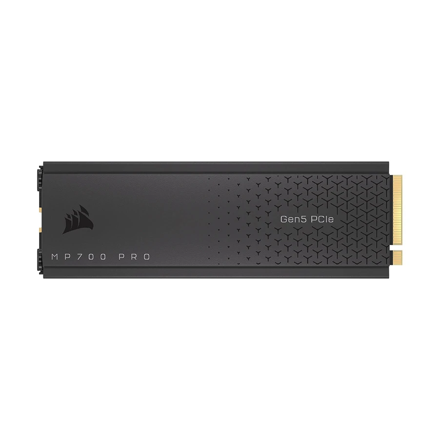 CORSAIR MP700 PRO 1TB M.2 2280 PCIe Gen 5.0 x 4 NVMe 2.0 Internal SSD with Air Cooler #CSSD-F1000GBMP700PRO