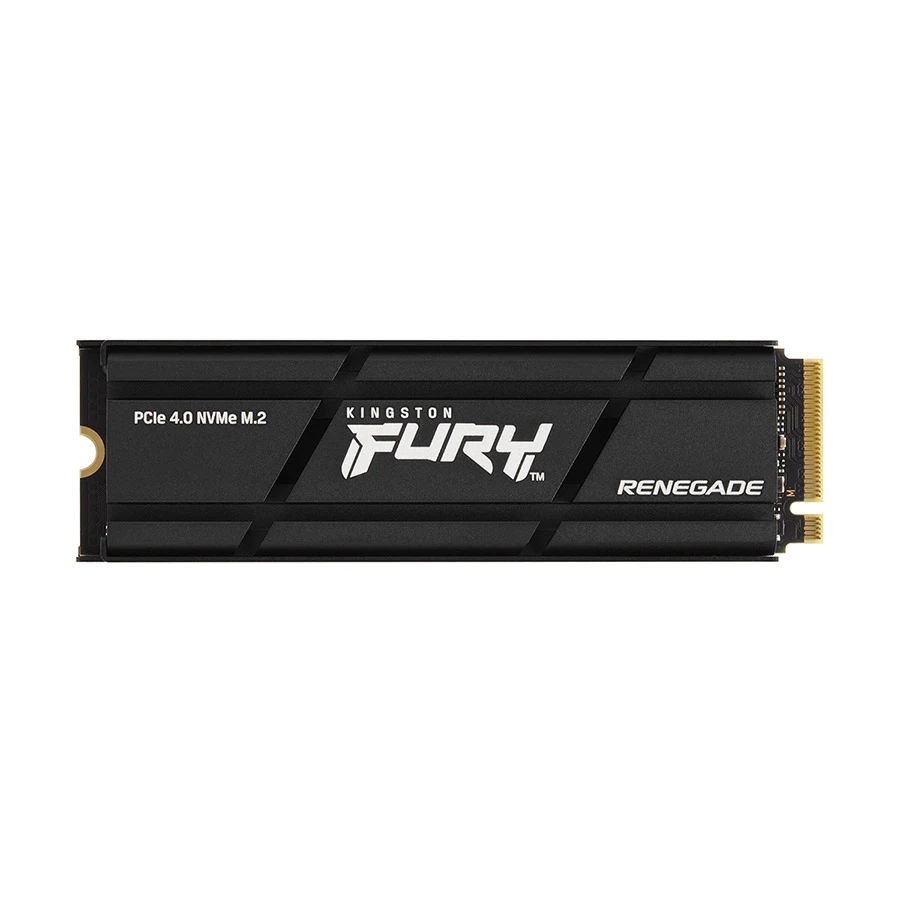 Kingston FURY Renegade 2TB M.2 2280 PCIe NVMe Gen4x4 Internal SSD with Black Heatsink #SFYRDK/2000G