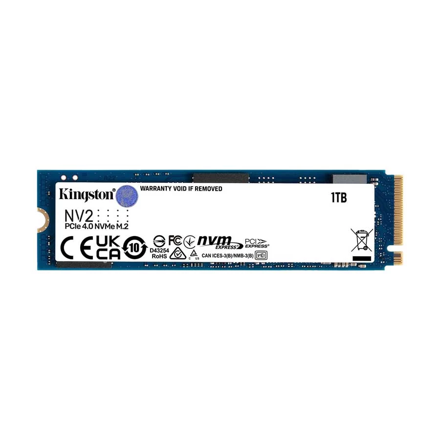 Kingston NV2 1TB M.2 2280 PCIe Gen 4x4 NVMe SSD #SNV2S/1TB