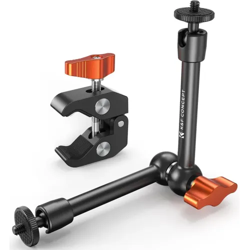 K&F Concept KF31.131 MS-32 Multi-Functional 9.8-inch Magic Arm with Super Clamp Kit