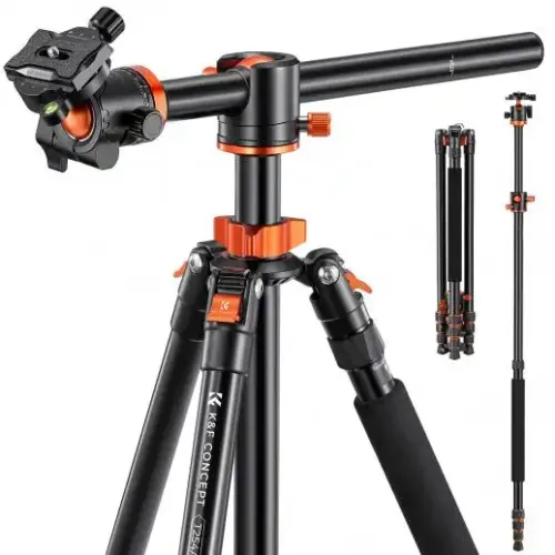 K&F Concept KF09.086V2 Aluminum Overhead Camera Tripod