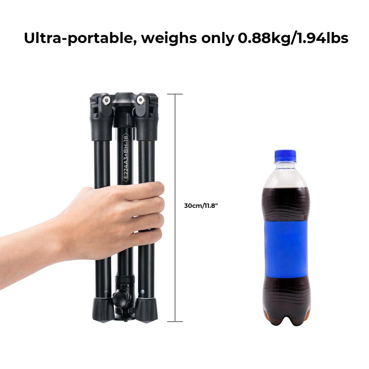 K&F Concept Camera & Mobile Tripod Selfie Stick with Remote KF09.120V2